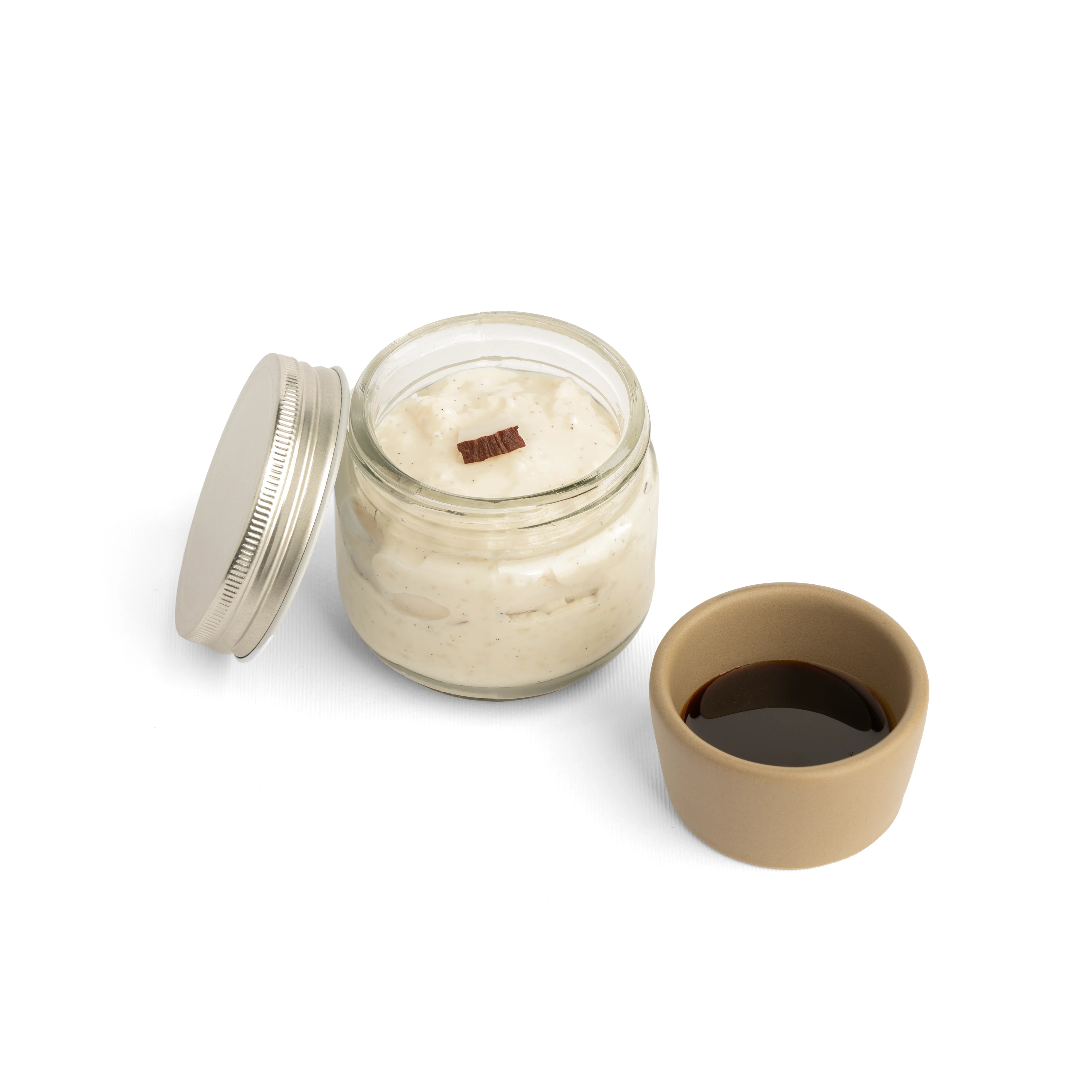 شیر نارگیل برنج | Coconut Milk Rice Pudding & Grape Molasses