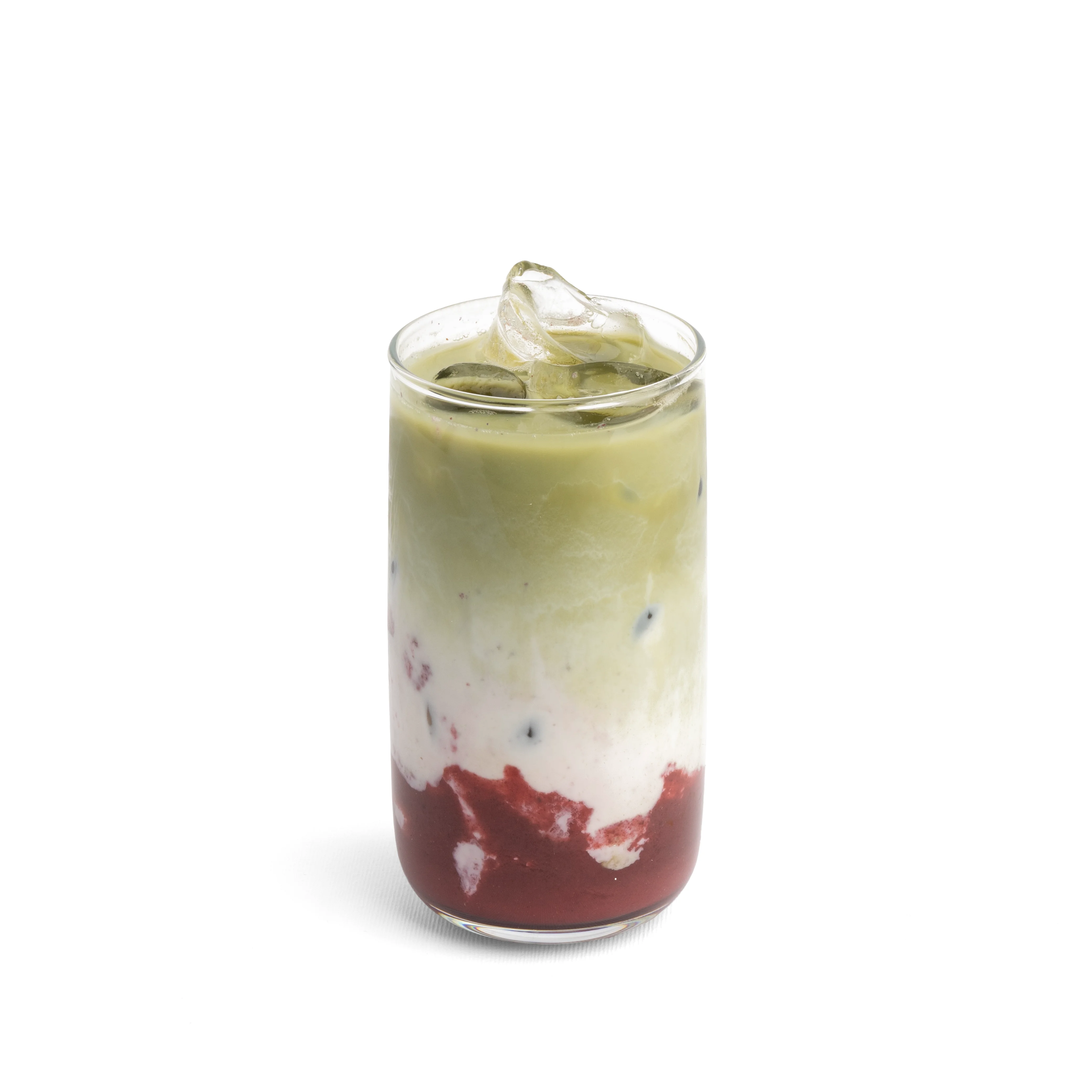 آیس بری ماچا | Iced Berry Matcha Latte